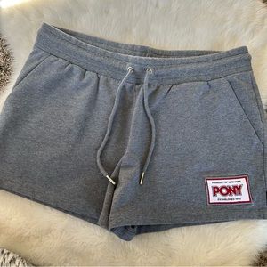 PONY Grey Sweat Shorts